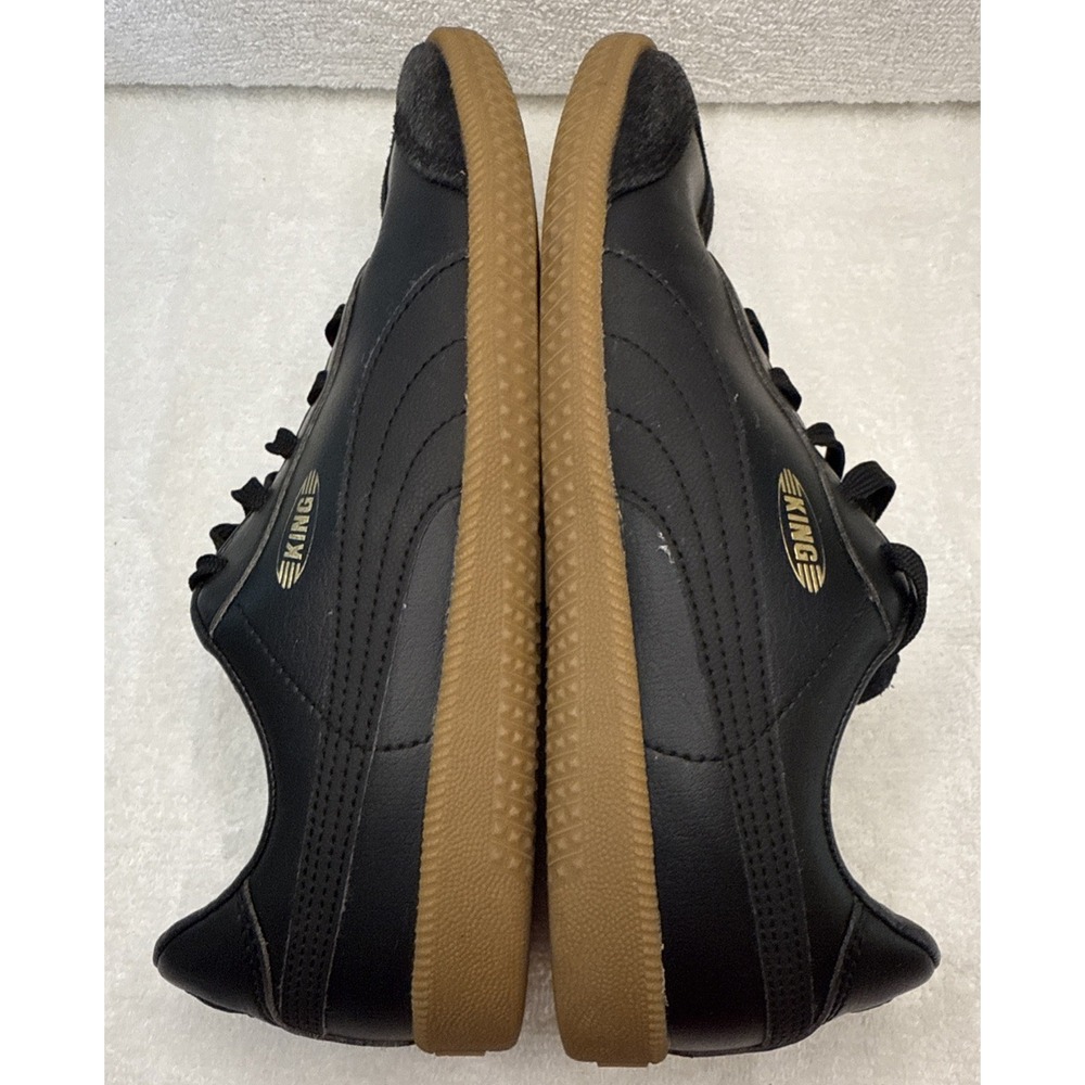 Puma King 21 IT Black Gum Indoor Soccer Shoes Men's Size 8 - Picture 6 of 8